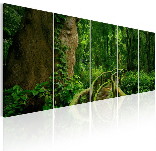 Stretched Canvas Landscape Art - Travel The Unknown-Tiptophomedecor