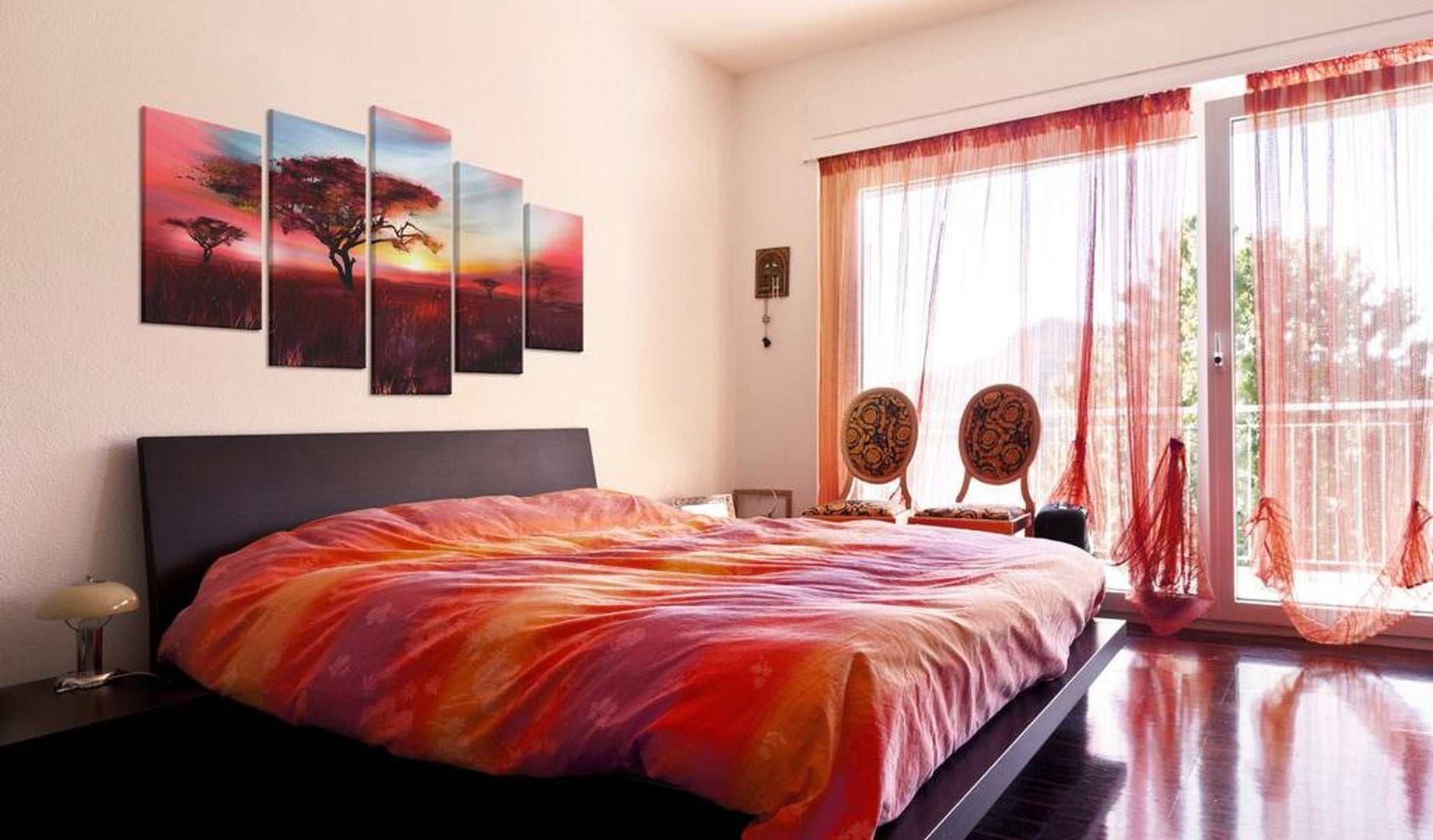 Stretched Canvas Landscape Art - Wild Savannah-Tiptophomedecor