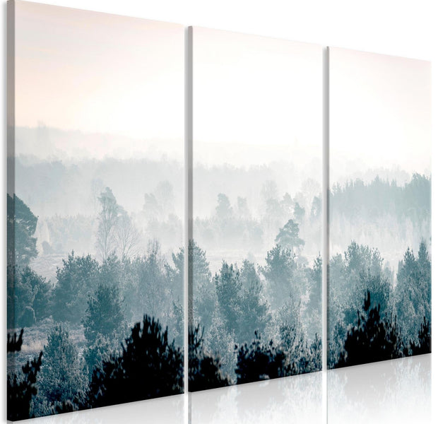 Stretched Canvas Landscape Art - Winter Forest-Tiptophomedecor