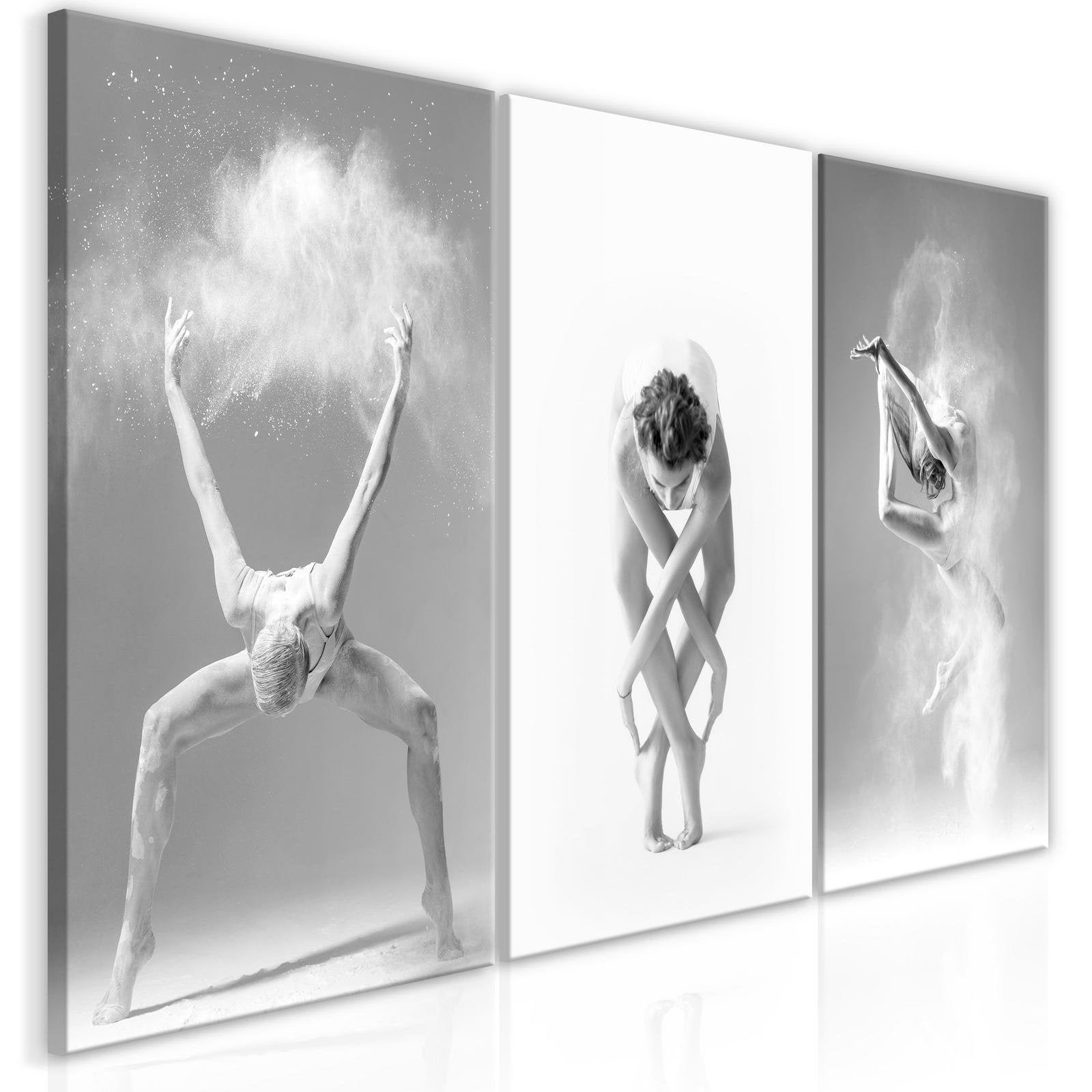 Stretched Canvas Nordic Art - Ballet-Tiptophomedecor