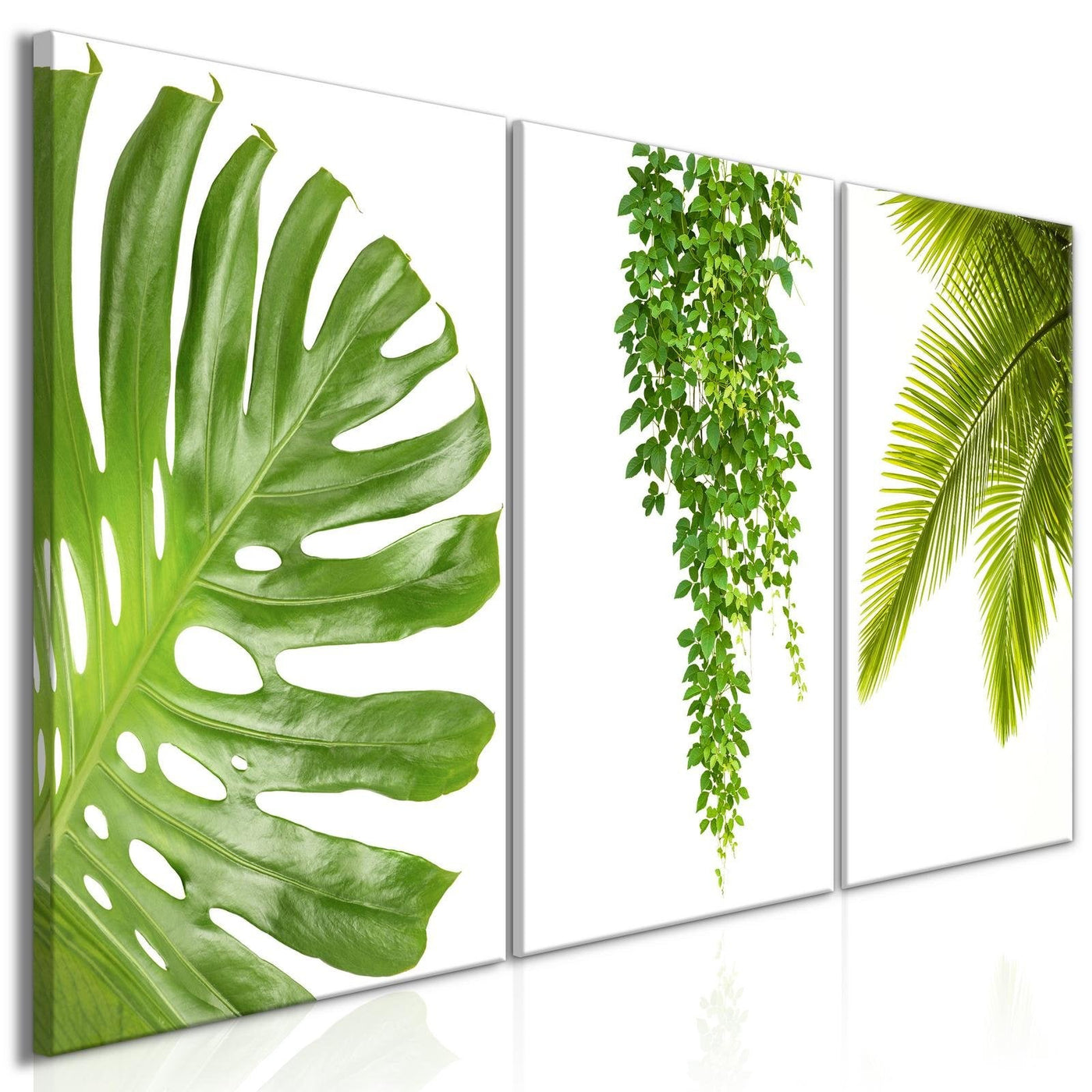 Stretched Canvas Nordic Art - Beautiful Palm Trees-Tiptophomedecor