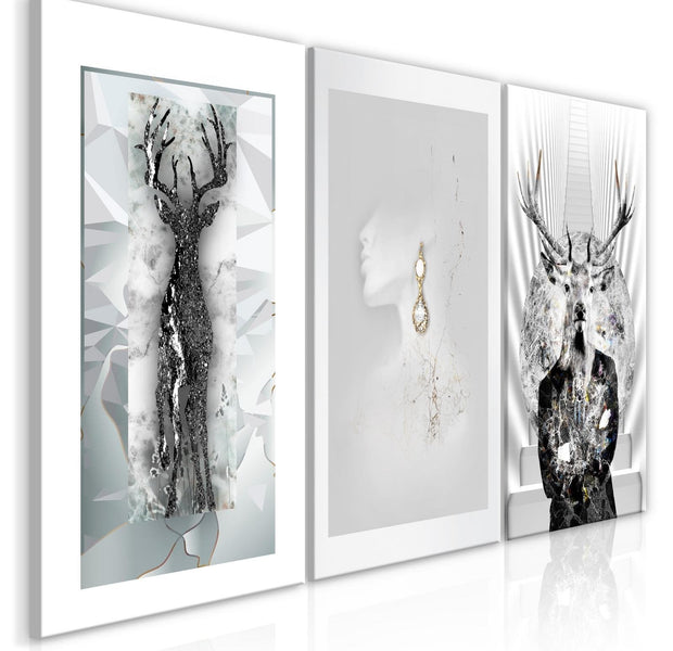 Stretched Canvas Nordic Art - Beauty Of Nature-Tiptophomedecor