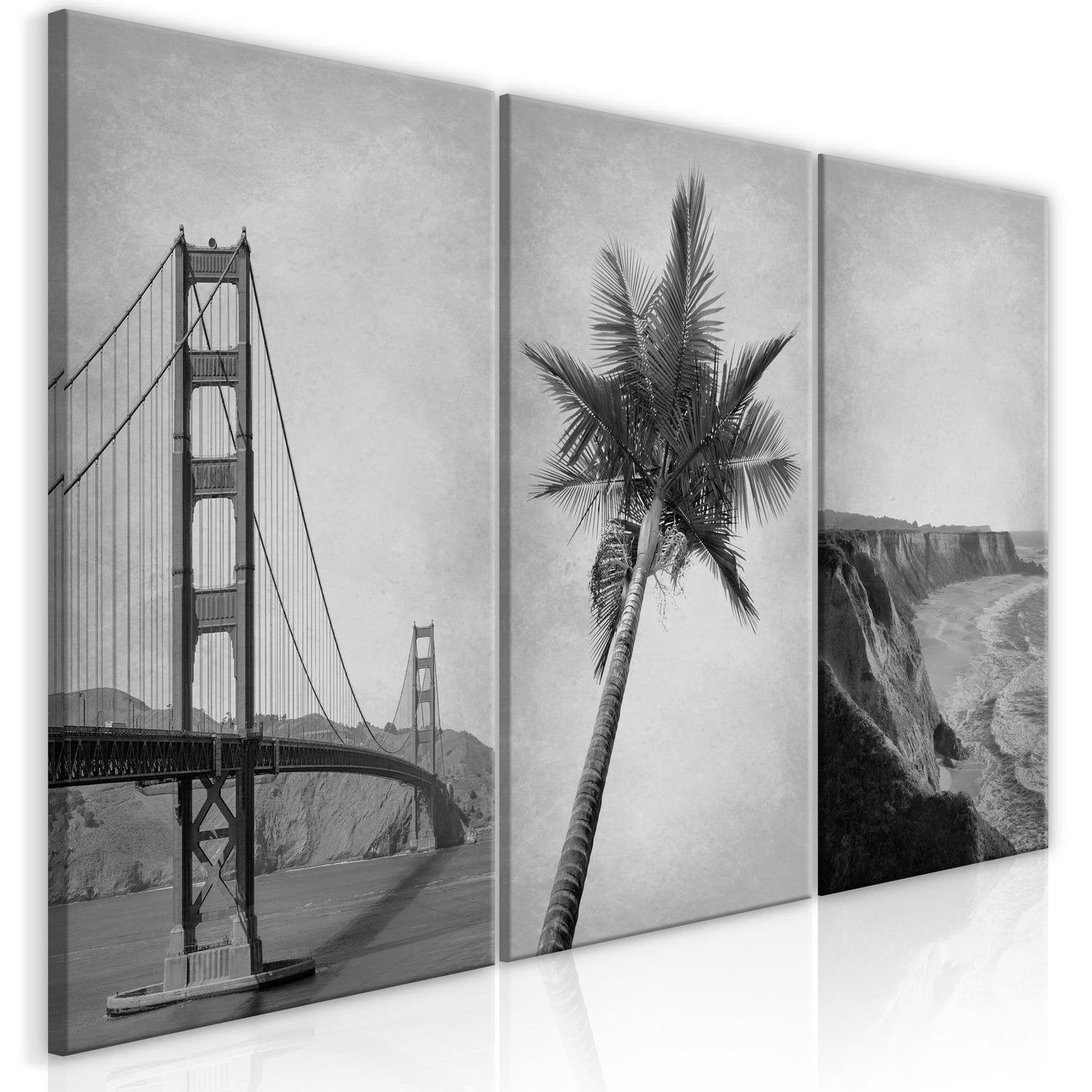 Stretched Canvas Nordic Art - California-Tiptophomedecor