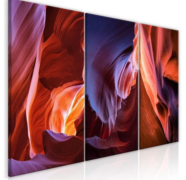 Stretched Canvas Nordic Art - Canyons-Tiptophomedecor