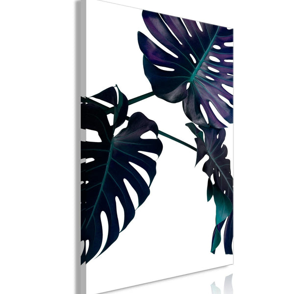 Stretched Canvas Nordic Art - Evergreen Wide-Tiptophomedecor