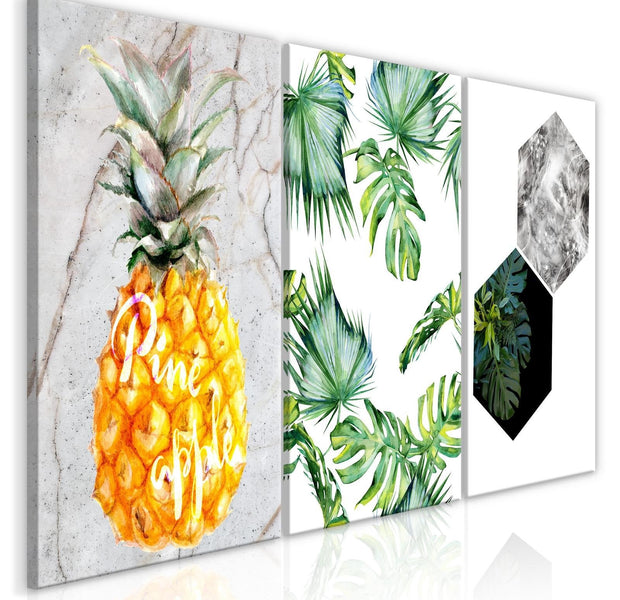 Stretched Canvas Nordic Art - Hot Tropics-Tiptophomedecor