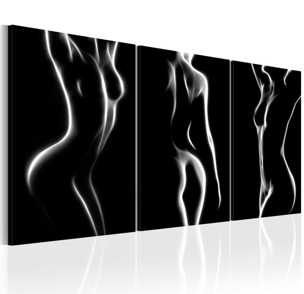 Stretched Canvas Nordic Art - Night Of Senses-Tiptophomedecor