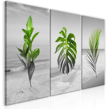 Stretched Canvas Nordic Art - Plants-Tiptophomedecor