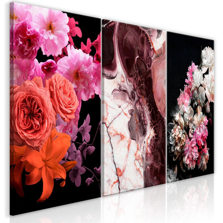 Stretched Canvas Nordic Art - Spring Baroque-Tiptophomedecor