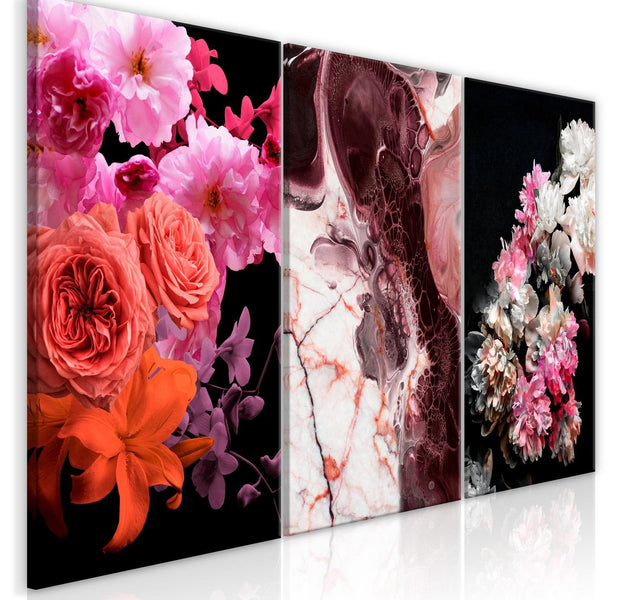 Stretched Canvas Nordic Art - Spring Baroque-Tiptophomedecor