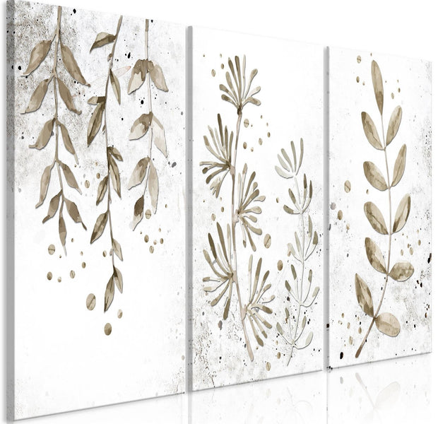 Stretched Canvas Nordic Art - Twigs-Tiptophomedecor