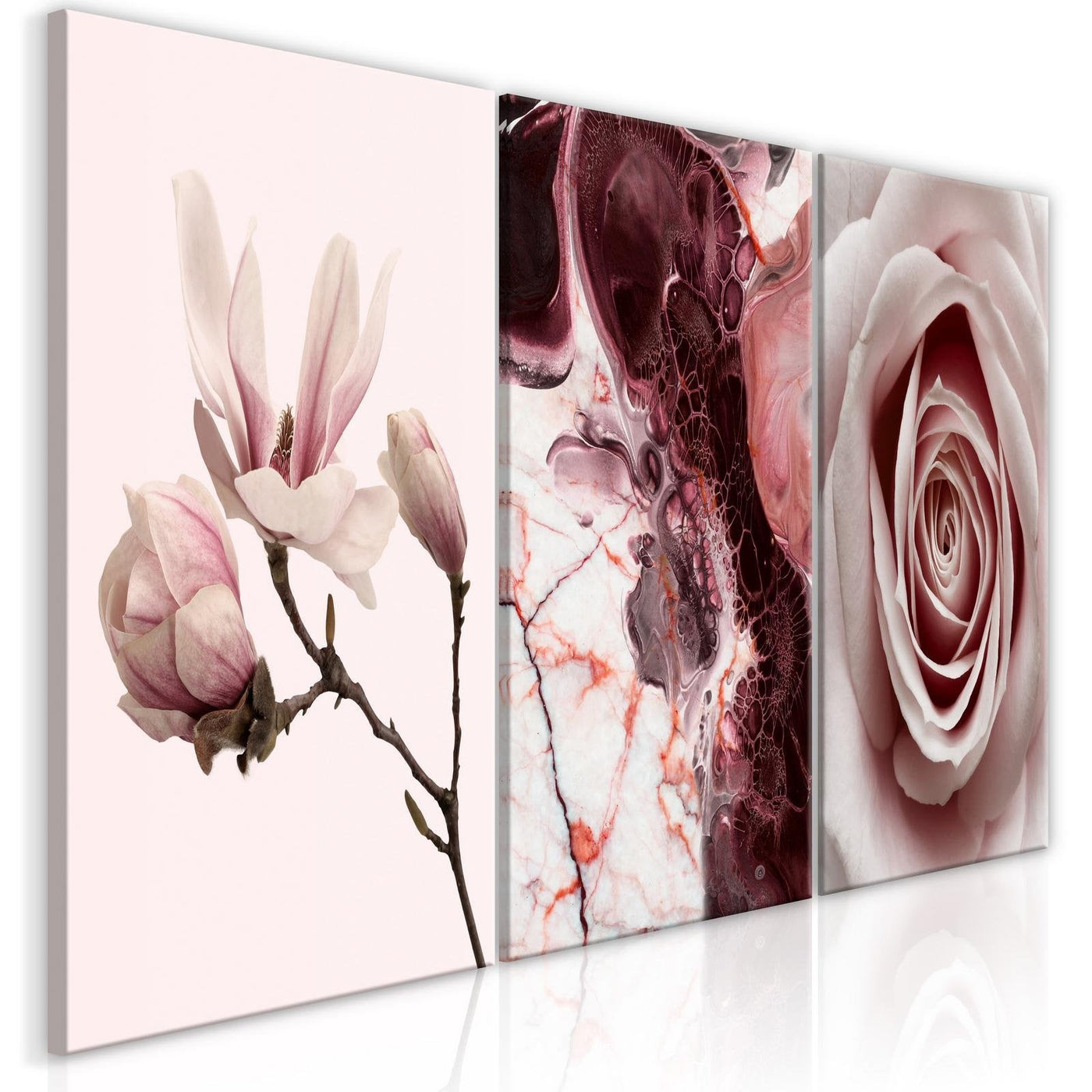 Stretched Canvas Nordic Art - Vanilla Experience-Tiptophomedecor