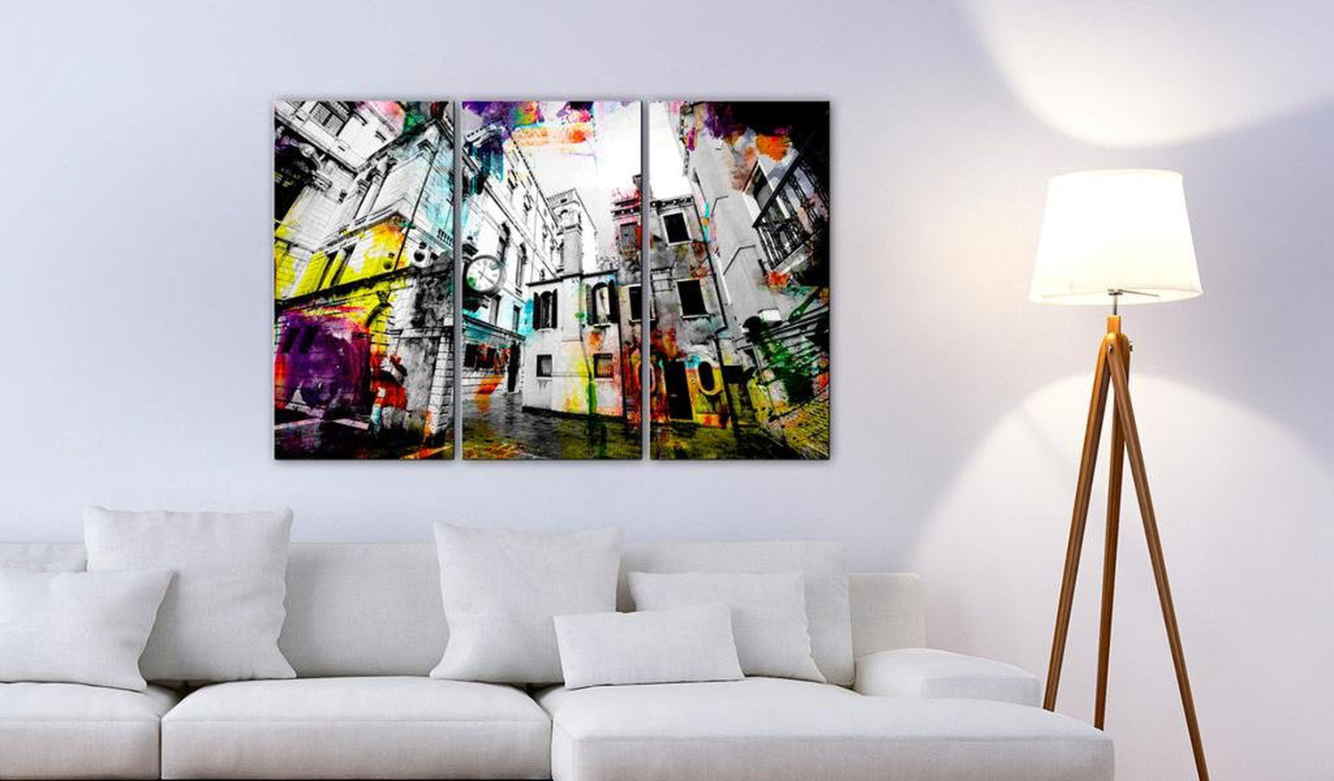 Stretched Canvas Places - Artistry Of Architecture-Tiptophomedecor