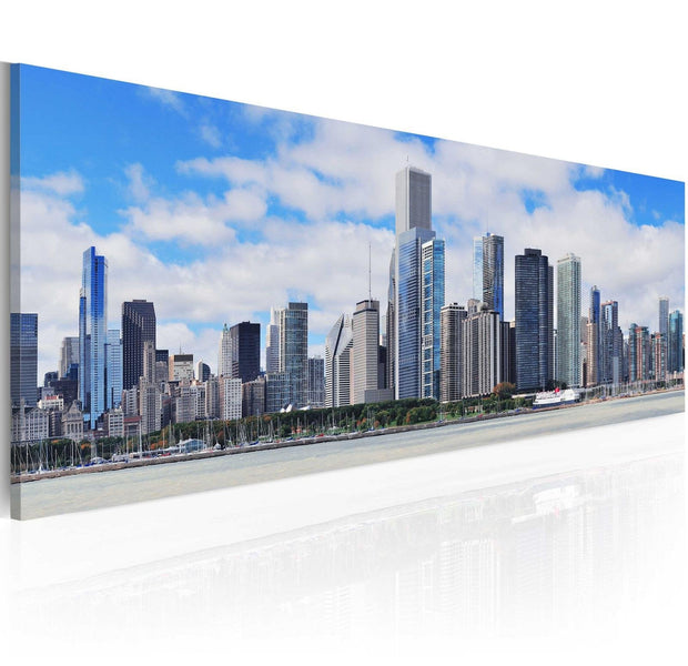 Stretched Canvas Places - Big City - Big Hopes-Tiptophomedecor
