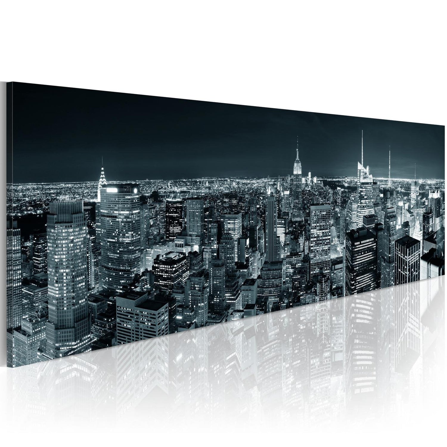 Stretched Canvas Places - Boundless City-Tiptophomedecor
