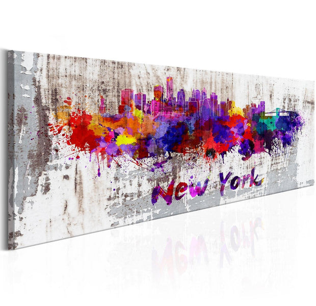Stretched Canvas Places - City Of Artists-Tiptophomedecor