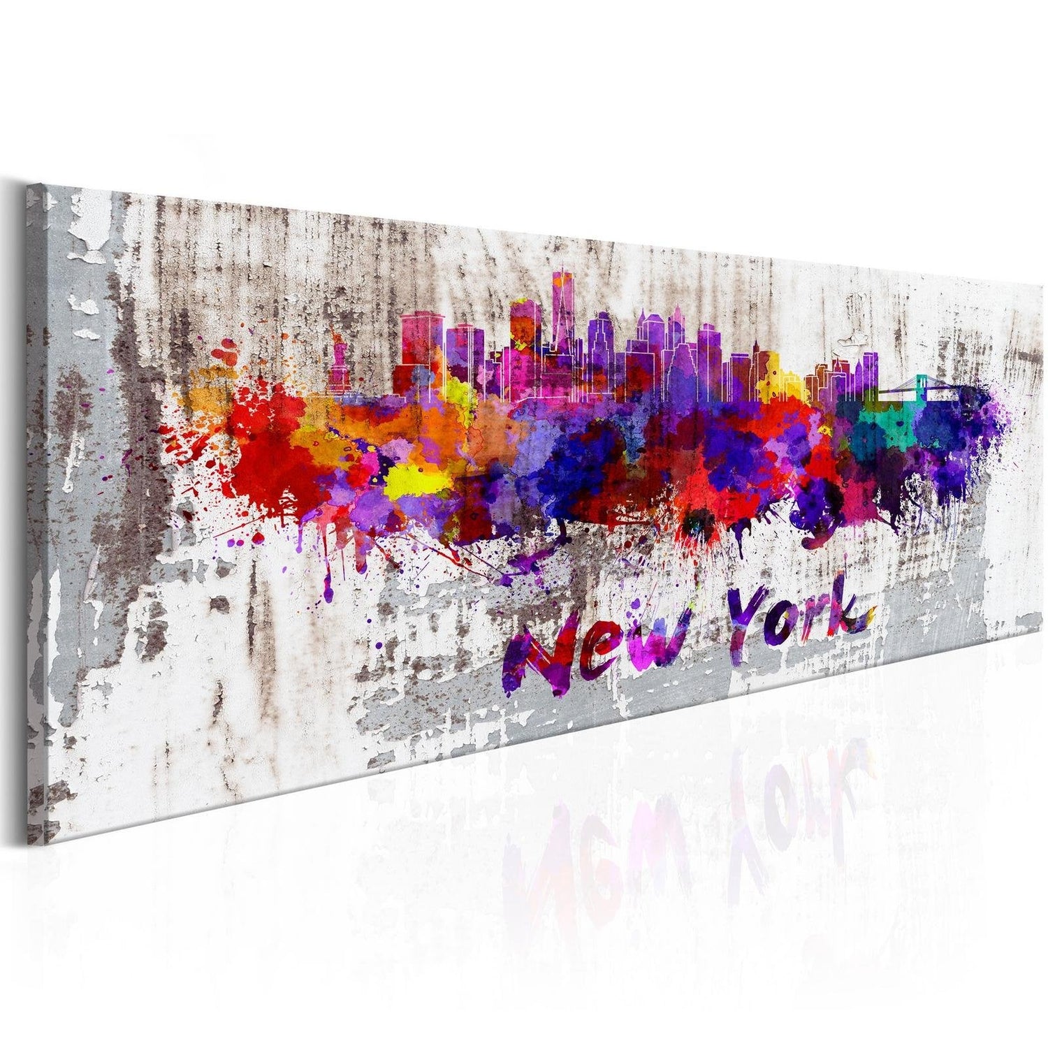 Stretched Canvas Places - City Of Artists-Tiptophomedecor