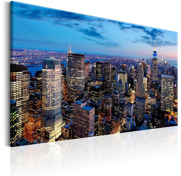 Stretched Canvas Places - Evening Admiration-Tiptophomedecor