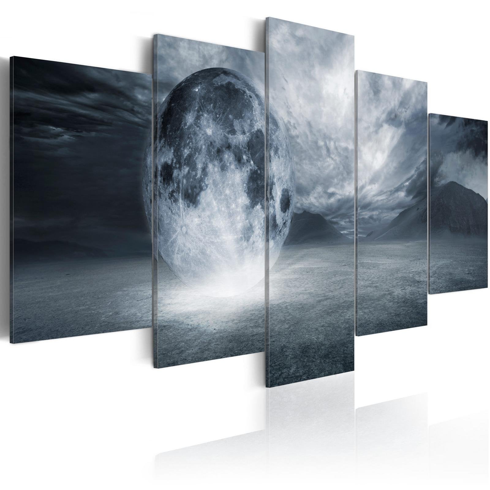 Stretched Canvas Places - New Planet-Tiptophomedecor