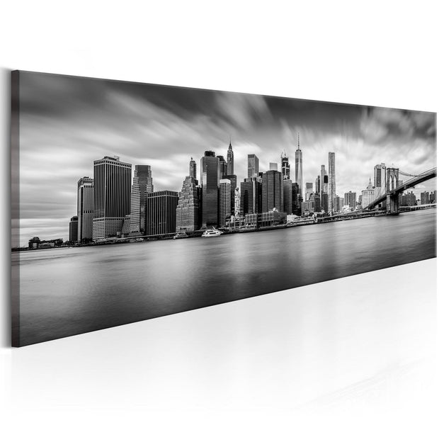 Stretched Canvas Places - New York: Stylish City-Tiptophomedecor