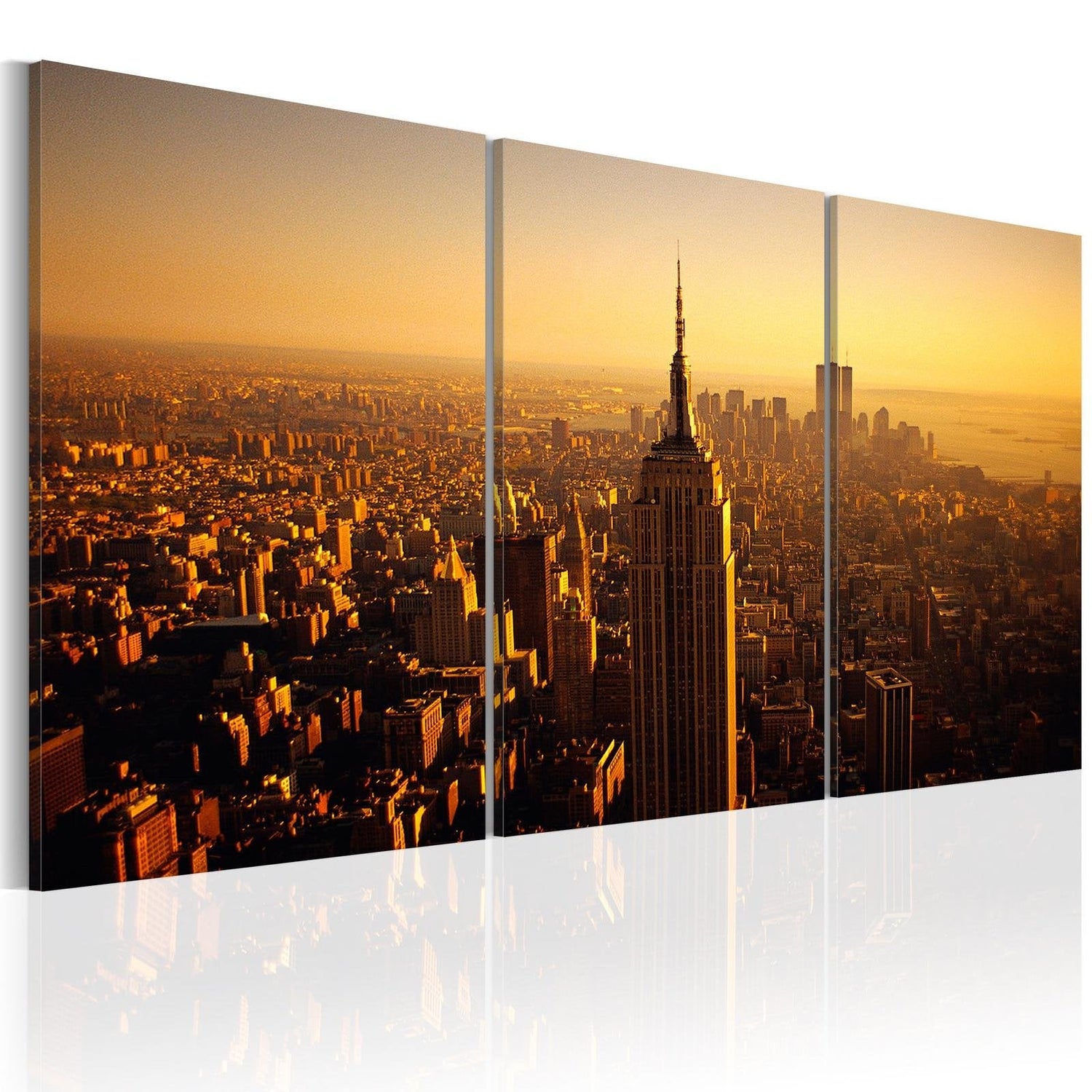 Stretched Canvas Places - New York-Tiptophomedecor