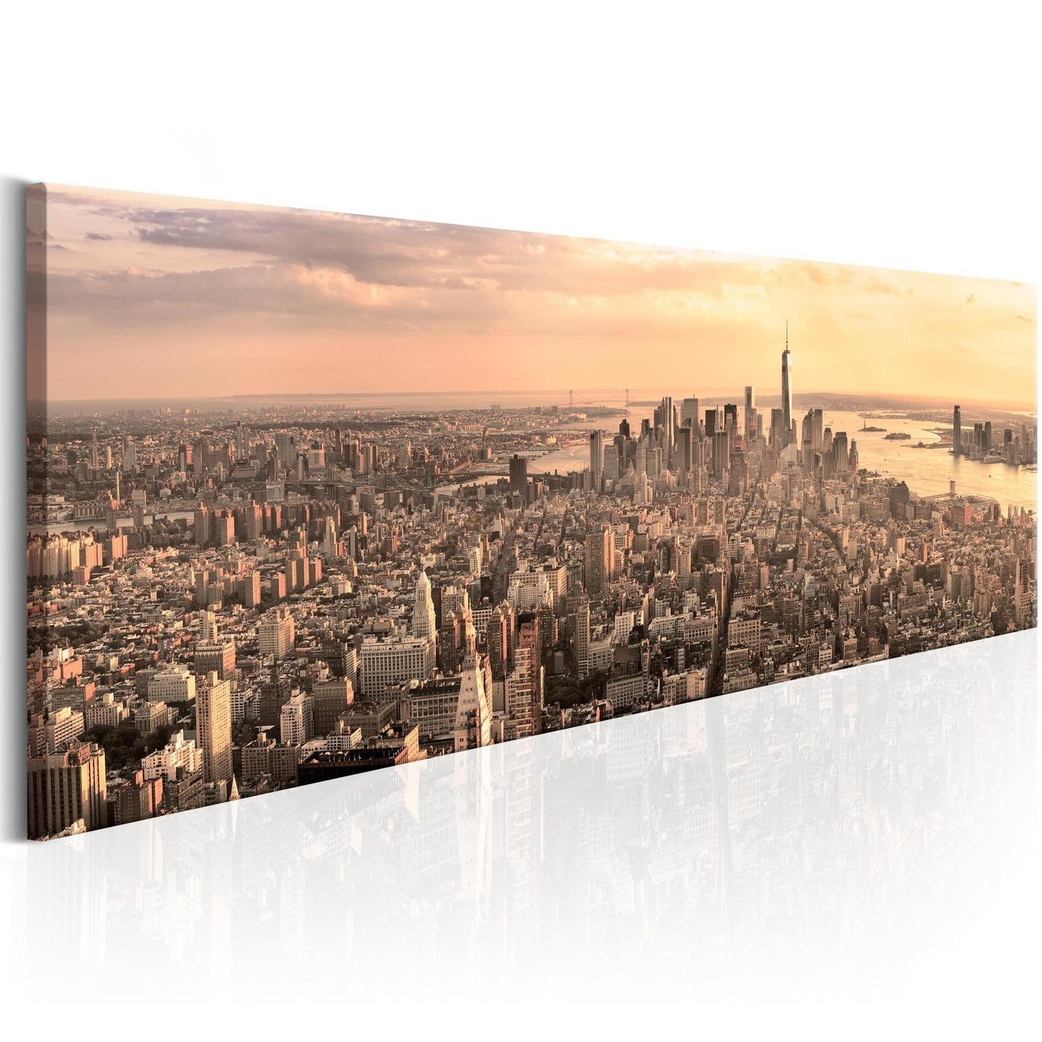 Stretched Canvas Places - Nyc: Urban Beauty-Tiptophomedecor