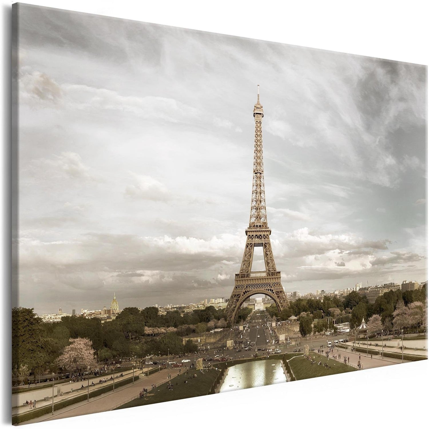 Stretched Canvas Places - Pride Of Paris-Tiptophomedecor