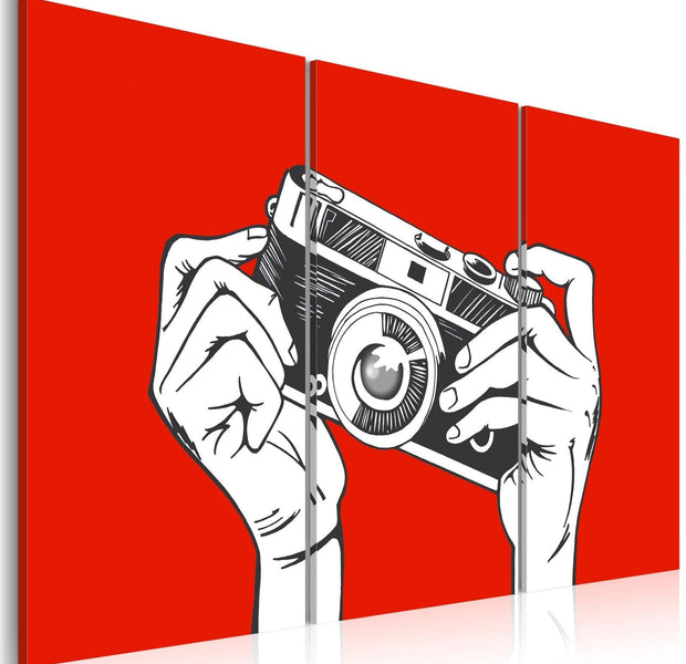 Stretched Canvas Still Life Art - A Photographer-Tiptophomedecor