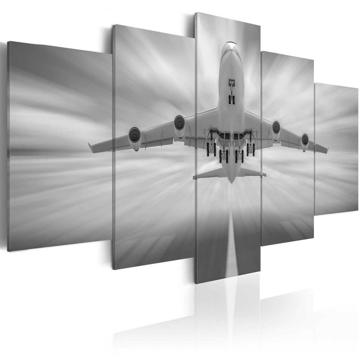 Stretched Canvas Still Life Art - Aircraft-Tiptophomedecor
