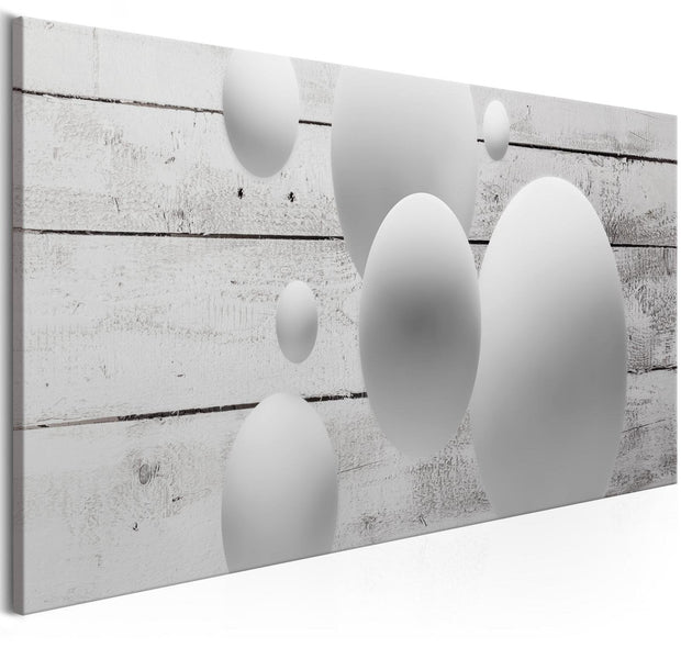 Stretched Canvas Still Life Art - Balls And Boards Narrow-Tiptophomedecor