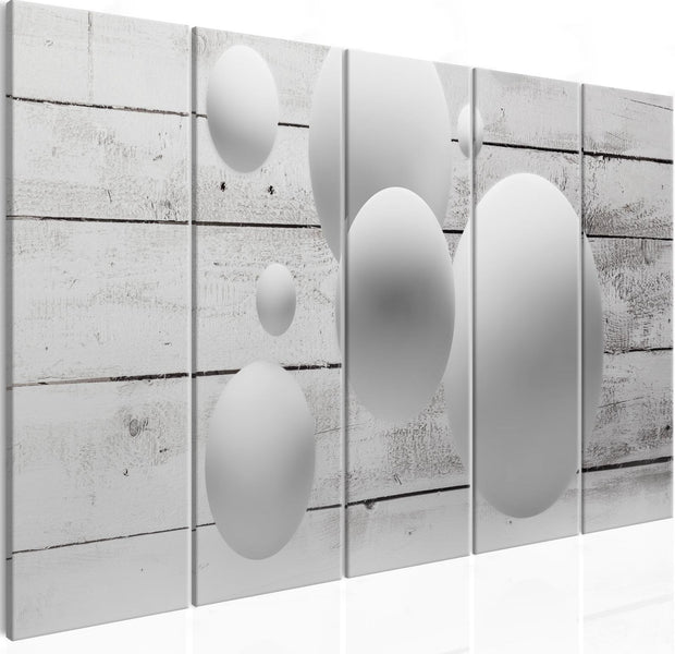 Stretched Canvas Still Life Art - Balls And Boards Narrow-Tiptophomedecor