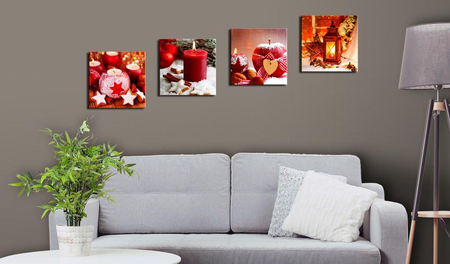 Stretched Canvas Still Life Art - Christmas Time-Tiptophomedecor