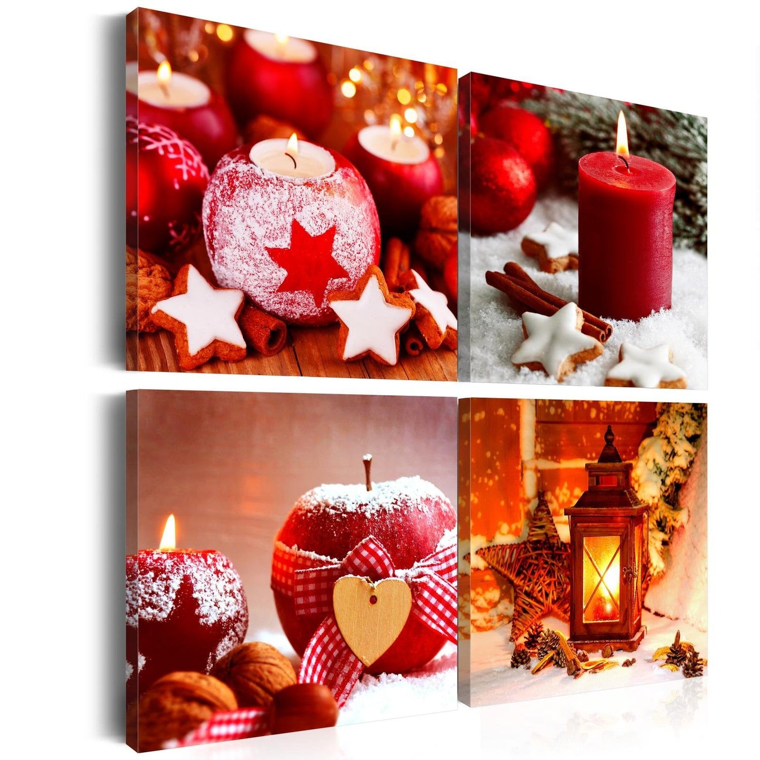 Stretched Canvas Still Life Art - Christmas Time-Tiptophomedecor