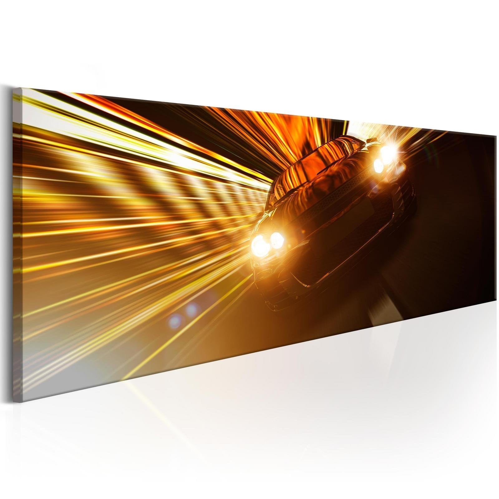 Stretched Canvas Still Life Art - Night Rally-Tiptophomedecor