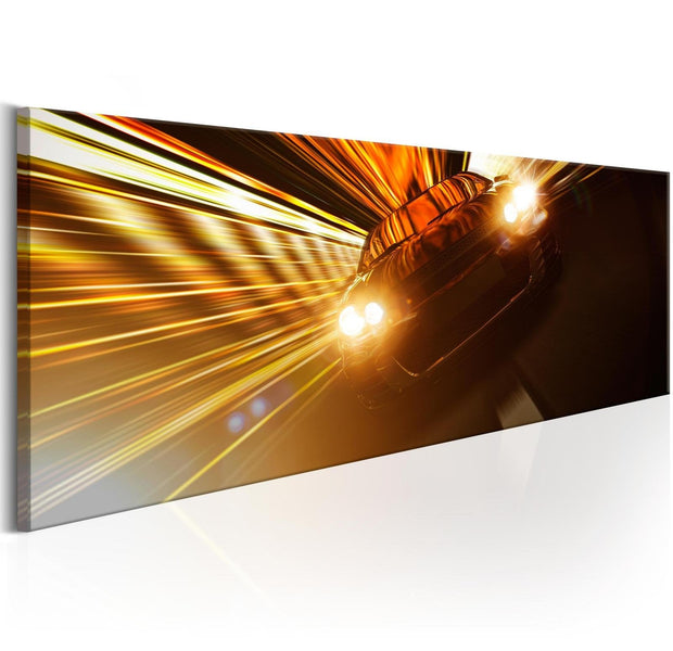 Stretched Canvas Still Life Art - Night Rally-Tiptophomedecor