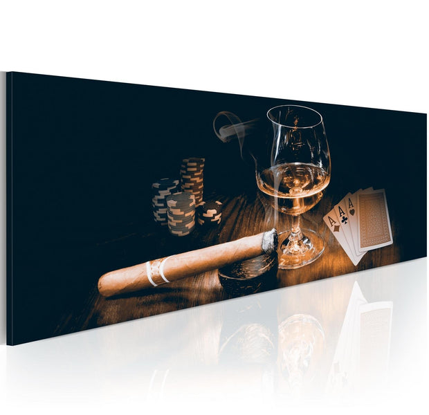 Stretched Canvas Still Life Art - Stylish Entertainment-Tiptophomedecor