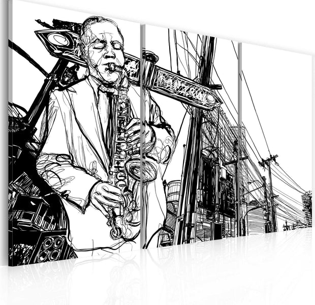 Stretched Canvas Still Life Art - Stylish Melodies-Tiptophomedecor