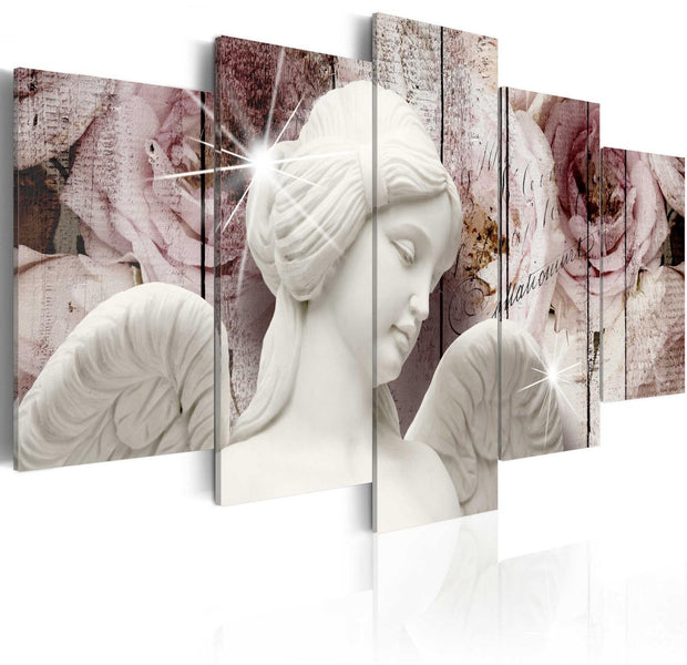 Stretched Canvas Vintage Art - Angel Time-Tiptophomedecor