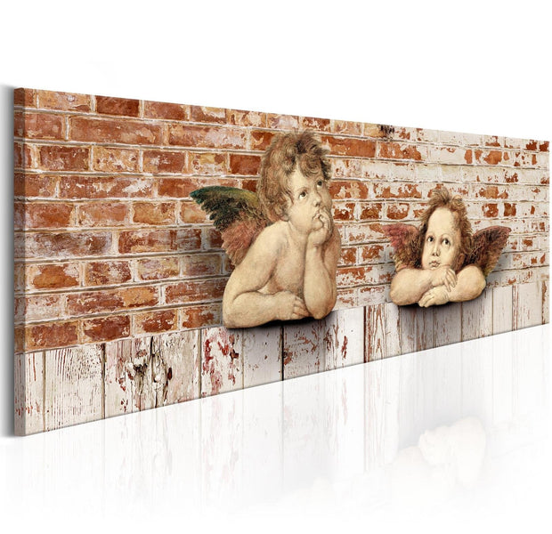 Stretched Canvas Vintage Art - Angels Relaxation-Tiptophomedecor