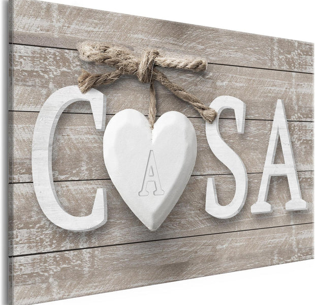 Stretched Canvas Vintage Art - Casa Wide-Tiptophomedecor