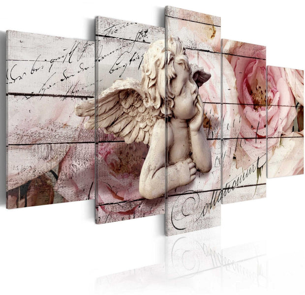 Stretched Canvas Vintage Art - Cherubic Reverie-Tiptophomedecor