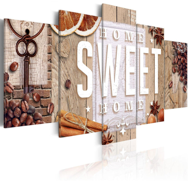 Stretched Canvas Vintage Art - Cinnamon Inspiration-Tiptophomedecor