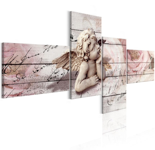Stretched Canvas Vintage Art - Contemplation (4 Parts)-Tiptophomedecor