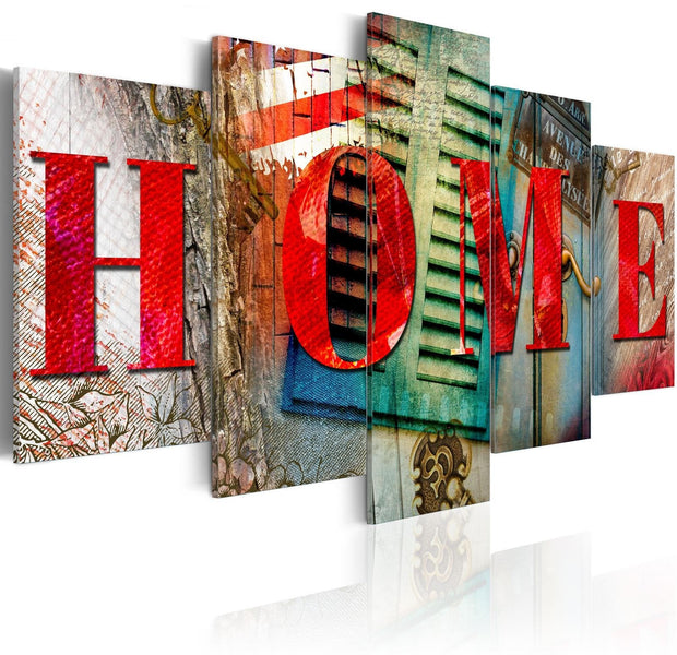 Stretched Canvas Vintage Art - Elements Of Home-Tiptophomedecor