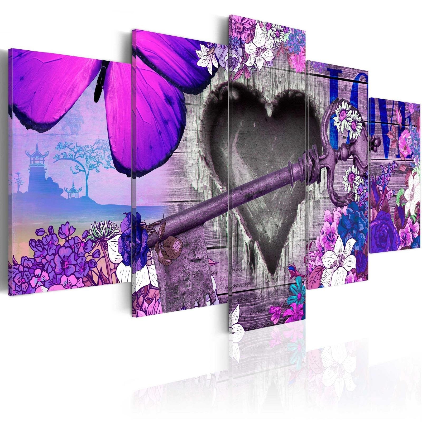 Stretched Canvas Vintage Art - First Character-Tiptophomedecor