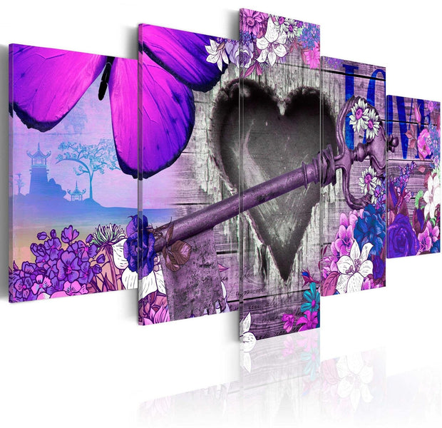 Stretched Canvas Vintage Art - First Character-Tiptophomedecor