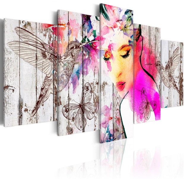 Stretched Canvas Vintage Art - Goddess Of Spring-Tiptophomedecor