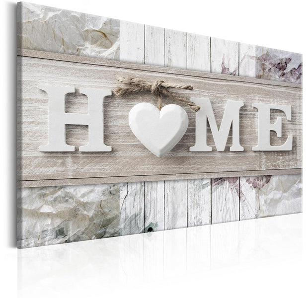 Stretched Canvas Vintage Art - Home: Spring House-Tiptophomedecor