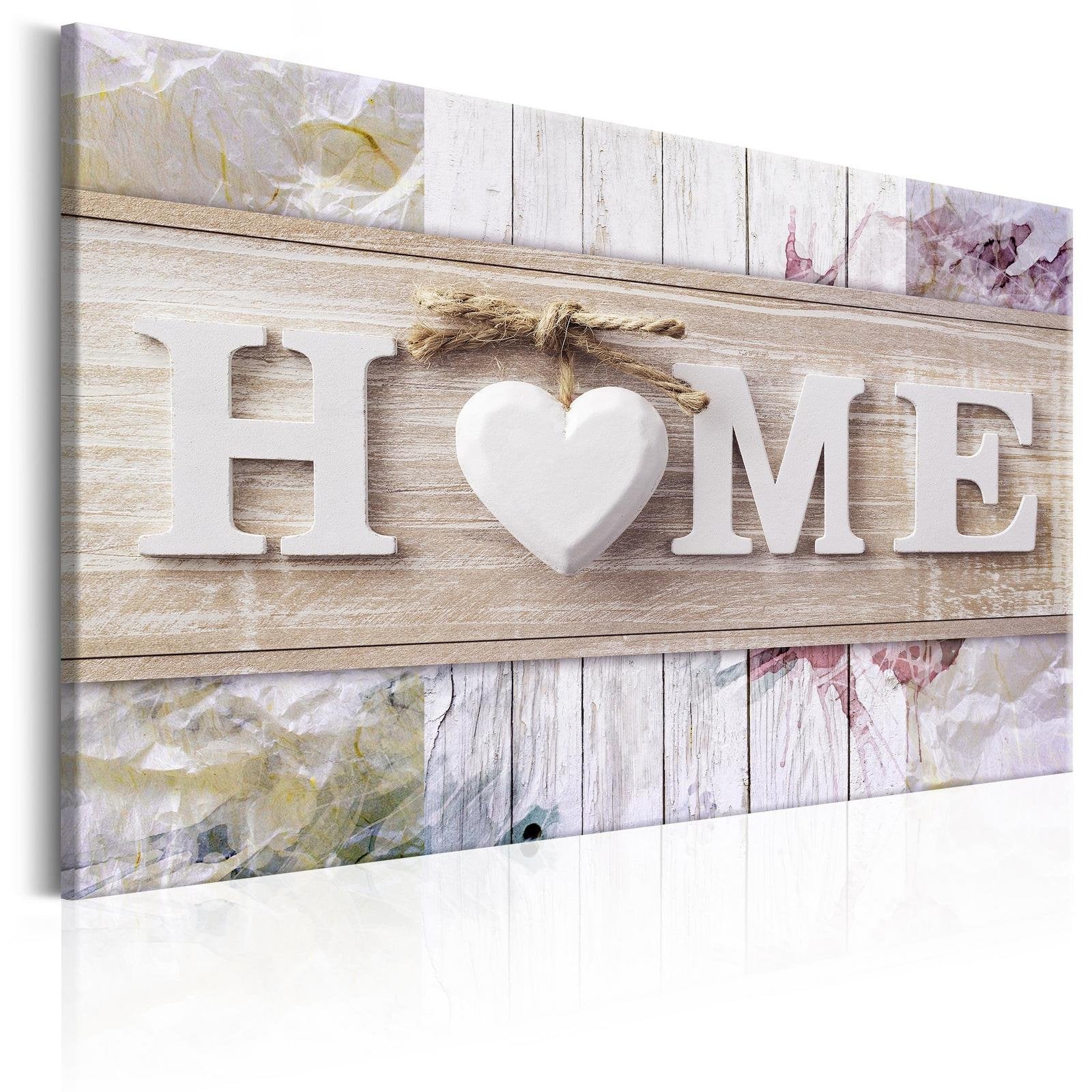 Stretched Canvas Vintage Art - Home: Summer House-Tiptophomedecor