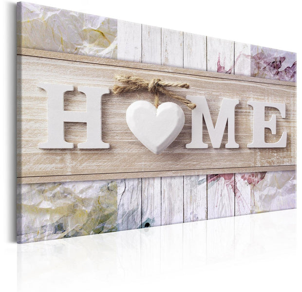 Stretched Canvas Vintage Art - Home: Summer House-Tiptophomedecor